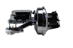 LEED Brakes 4R6B4 9 in Power Booster ,1-1/8in Bore, side valve disc/disc (Chrome)