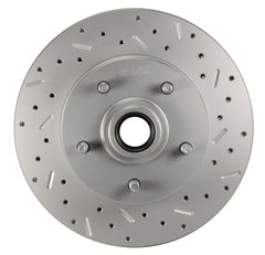 LEED Brakes 5514 RCDS Rotor Right side Cross drilled and slotted