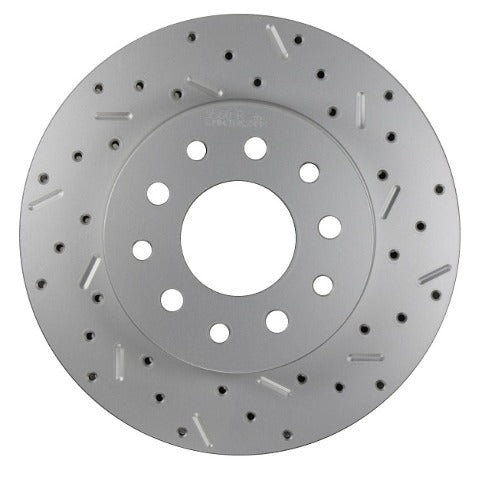 LEED Brakes 5560001RCDS Rotor Right side Cross drilled and slotted
