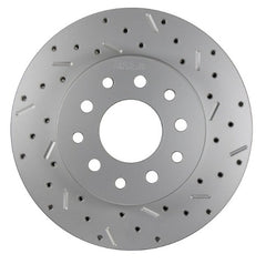 LEED Brakes 5560001RCDS Rotor Right side Cross drilled and slotted