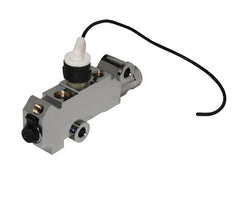LEED Brakes 6JF92 7 in Power Brake Booster , 1 in Bore, bottom valve disc/drum (chrome)