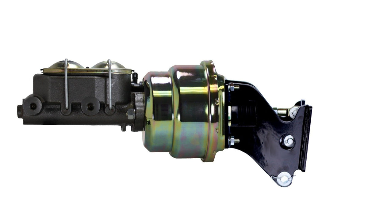 LEED Brakes 761 7 in Dual Power Booster 1-1/8 inch bore Master Cylinder (Zinc)