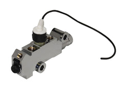 LEED Brakes 776B4 7 in Dual Power Booster , 1-1/8in Bore, side valve, disc/disc (Chrome)