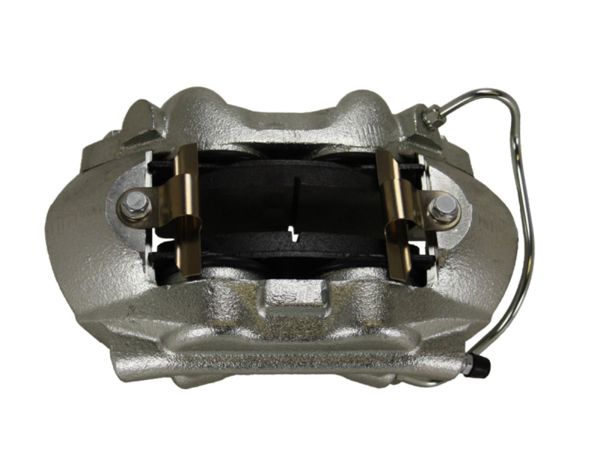 LEED Brakes A4401LD 4 Piston Caliper with Stainless Steel Pistons - Loaded LH