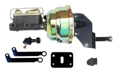 LEED Brakes A8405 8 in Dual Power Booster , 1 in Bore Master w/ adj Prop Valve