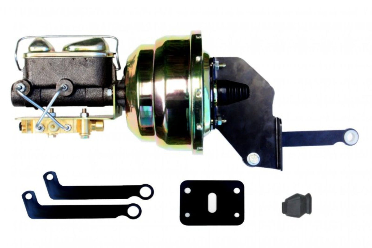 LEED Brakes A8471 8 in Dual Power Booster , 1 in Bore Master w/ disc/drum valve