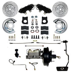 LEED Brakes BFC0002-3405AX MaxGrip XDS Power Conversion Kit Black Powder Coat