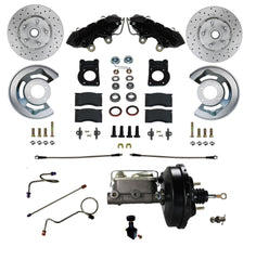 LEED Brakes BFC0004-W405X MaxGrip XDS Power Conversion Kit - Black Powder Coat