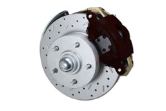 LEED Brakes BFC1006-3A3X Front Disc Brake Kit - Manual Brakes - Black - MaxGrip - Disc/Drisc