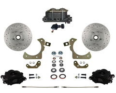 LEED Brakes BFC1010-305X Front Disc Brake Conversion, Manual Adjustable - MaxGrip XDS - Black