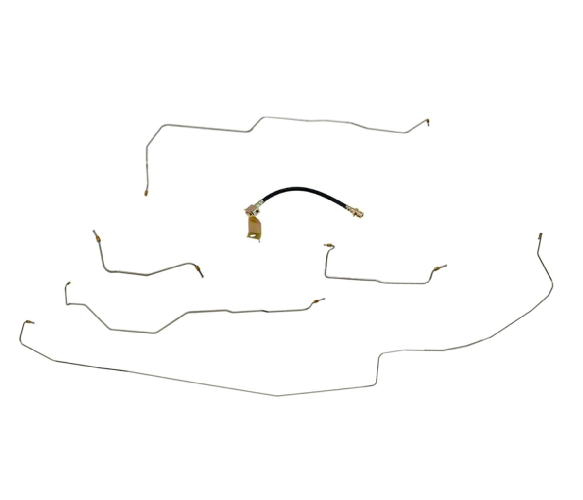 LEED Brakes BLK0002-1 Complete Car Brake line kit for disc conversion
