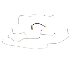 LEED Brakes BLK0002-1 Complete Car Brake line kit for disc conversion