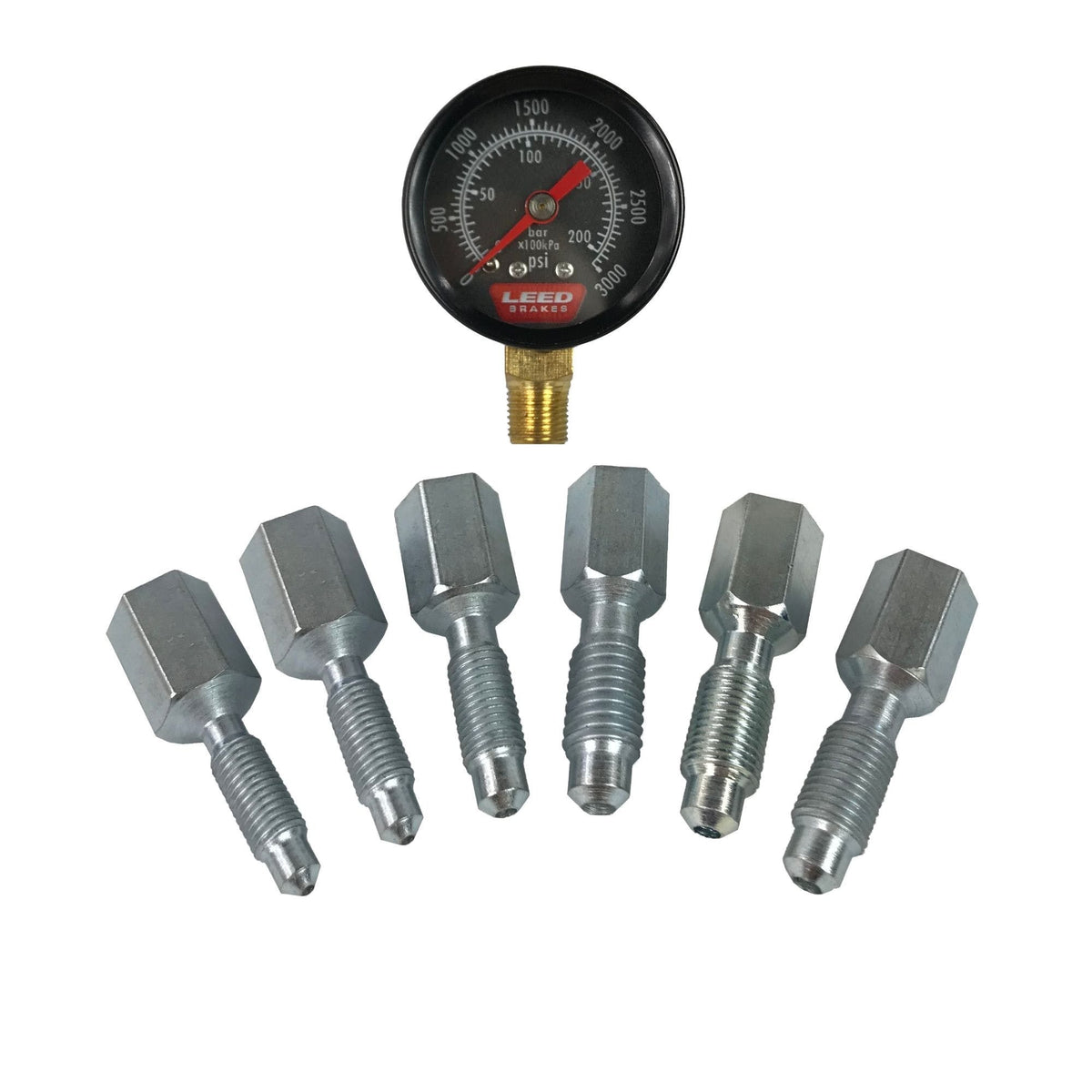 LEED Brakes BPG001 Brake Pressure Gauge Kit