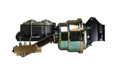LEED Brakes E63A3 7 in Dual Power Booster , 1 in Bore, side valve, disc/disc (Zinc)