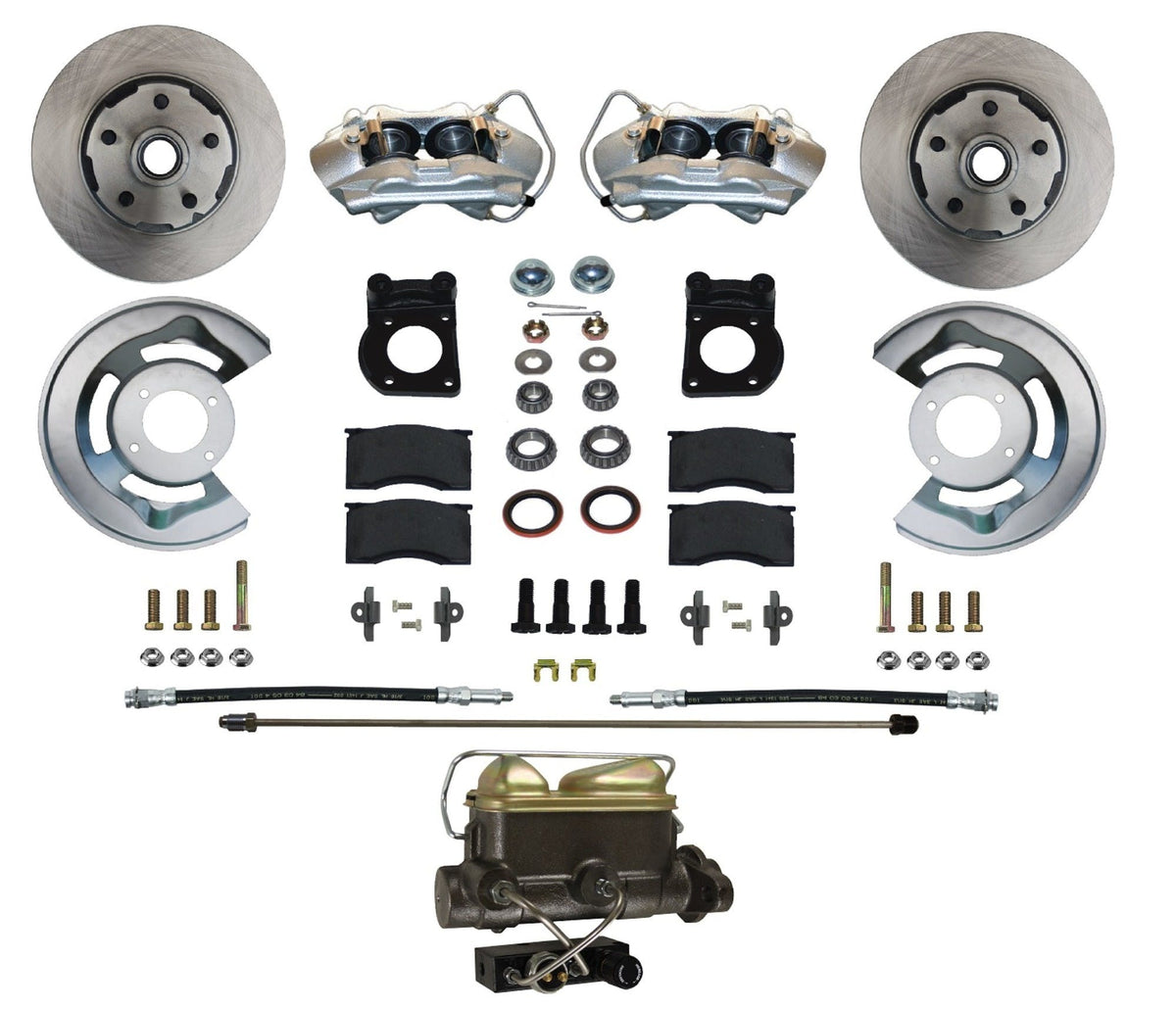 LEED Brakes FC0001-4C7 Manual Front Disc Brake Conversion Kit