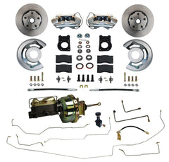 LEED Brakes FC0001-H405ALK Power Front Disc Brake Conversion Kit- AutoTrans W/ Line Kit