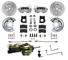 LEED Brakes FC0001-H405AX Power Front Disc Brake Conversion Kit- AutoTrans W/ MaxGrip XDS