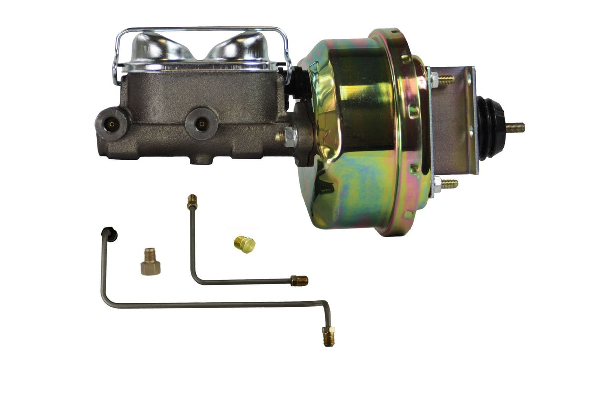 LEED Brakes FC0035HK Hydraulic Kit, Power Drum Brakes, 64.5-66 Mustang, Auto Trans, Dual Bowl Master