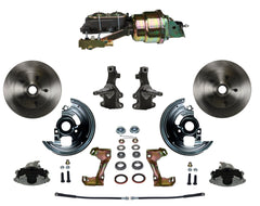 LEED Brakes FC1003-K1A3 Power Front Disc Kit - 7 in - Disc Disc - Zinc