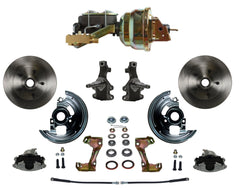 LEED Brakes FC1003-M1A3 Power Front Disc Kit - 8 in - Disc Disc - Zinc