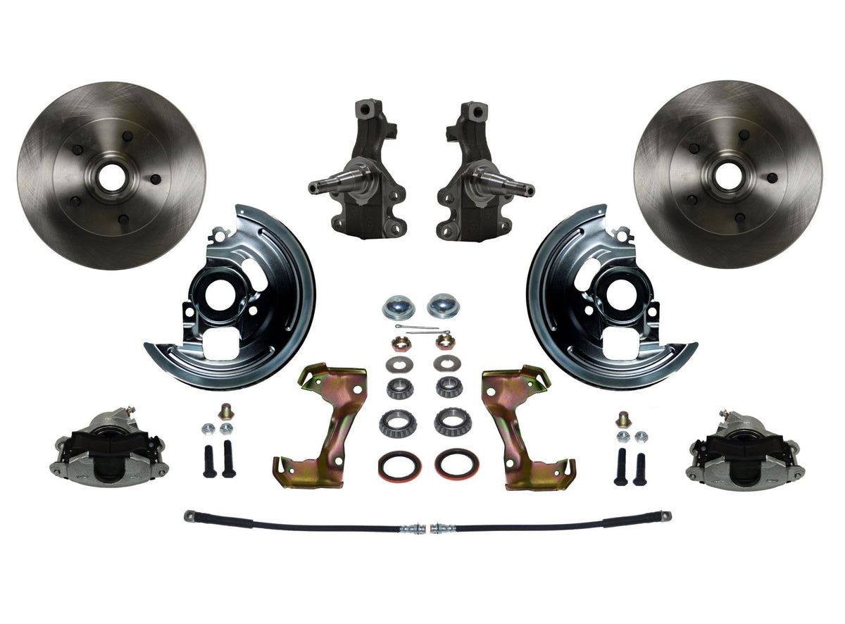 LEED Brakes FC1003SM Front Disc Brake Conversion - Spindle Mount Kit