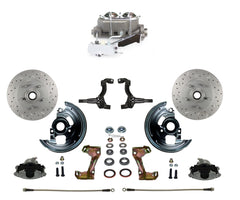 LEED Brakes FC1006-EA1X Manual Front Disc Conversion Kit - Disc Drum - MaxGrip - Zinc