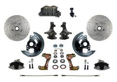 LEED Brakes FC1007-305X Manual Front Disc Conversion Kit - Adj Valve - MaxGrip XDS