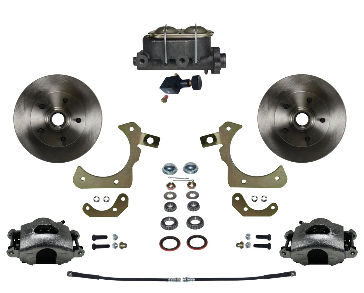 LEED Brakes FC1010-305 Front Disc Brake Conversion, Manual Adjustable