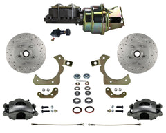 LEED Brakes FC1010-K105X Front Disc Brake Conversion, Power Adjustable - MaxGrip XDS