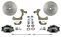 LEED Brakes FC1010SMX Front Disc Brake Conversion, Spindle Mount Kit - MaxGrip XDS