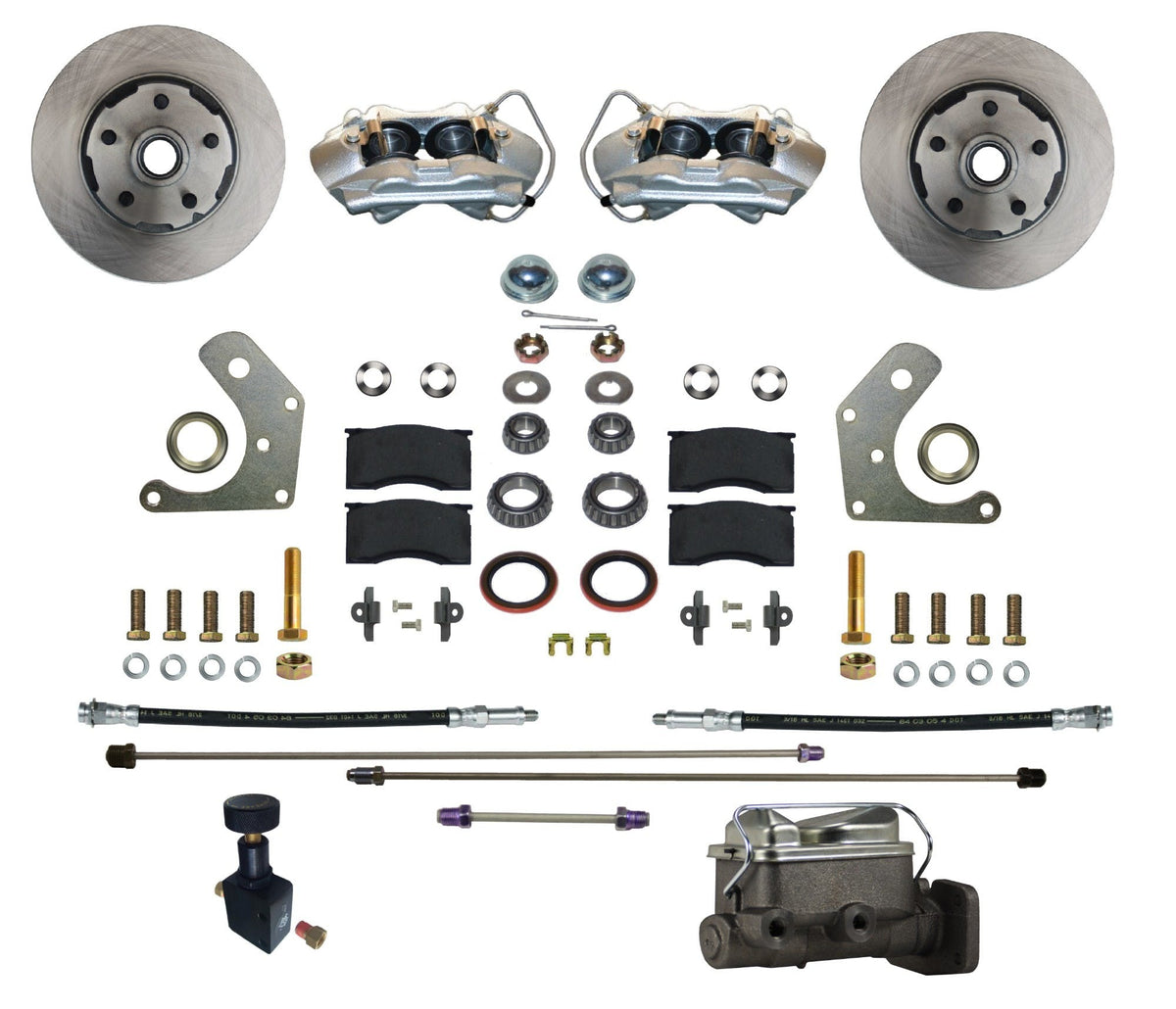 LEED Brakes FC2002-C05 Manual Front Disc Brake Conversion Kit