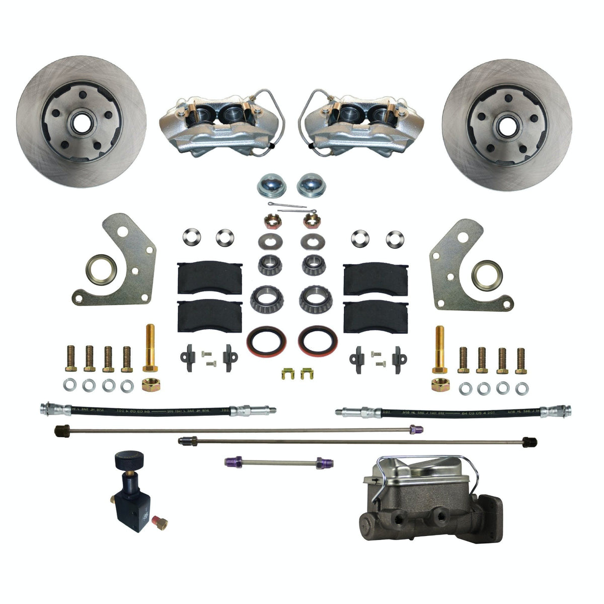 LEED Brakes FC2002-C05P B-Body Mopar Factory Power