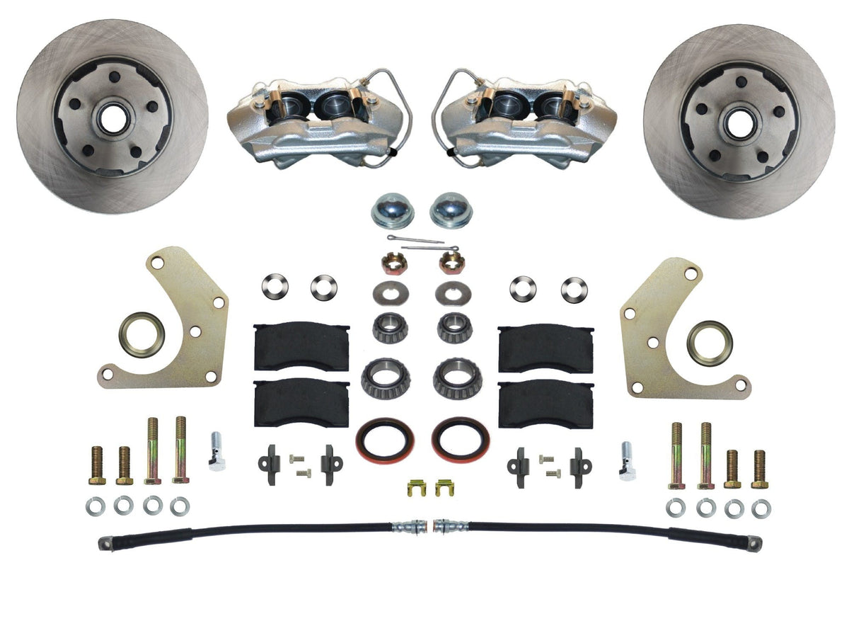 LEED Brakes FC2002SM Front Disc Brake Conversion Kit - Spindle Mount