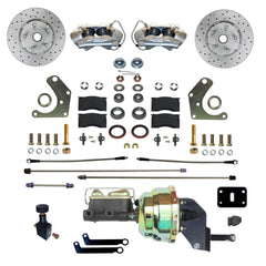 LEED Brakes FC2003-8405X Power Front Disc Brake Conversion Kit  - MaxGrip XDS
