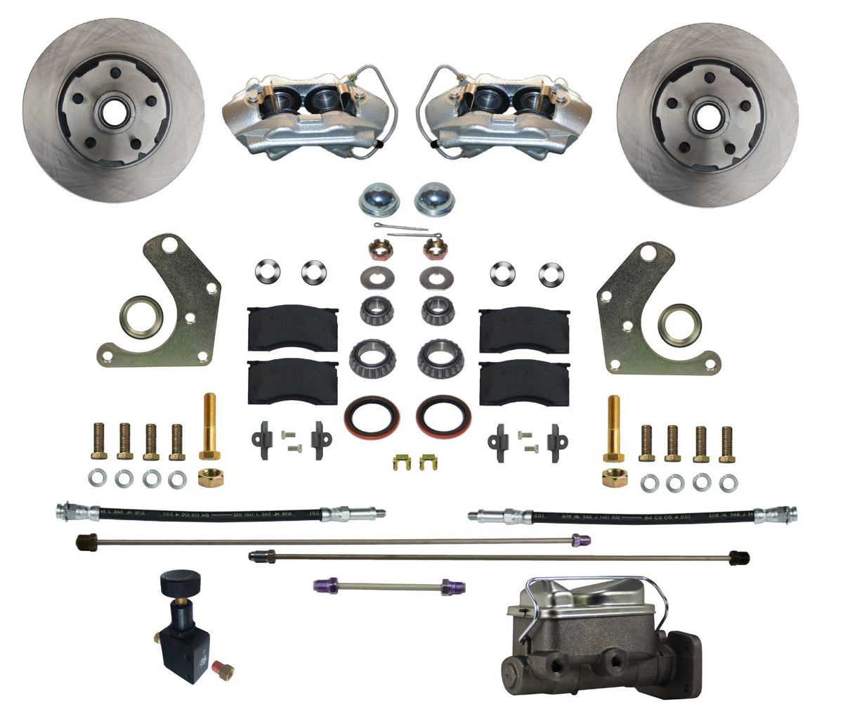 LEED Brakes FC2003-C05 Manual Front Disc Brake Conversion Kit