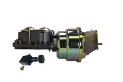 LEED Brakes H6105 7 inch dual power booster, 1-1/8 inch bore master adjustable valve (Zinc)