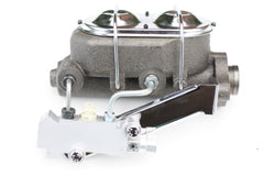 LEED Brakes M_BB4 Master Cylinder Kit - 1-1/8in Bore Chrome side mount pv - Disc/Disc