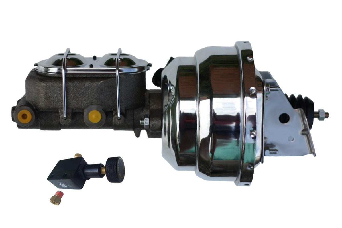 LEED Brakes PBKT1058 8 inch Dual Chrome Booster