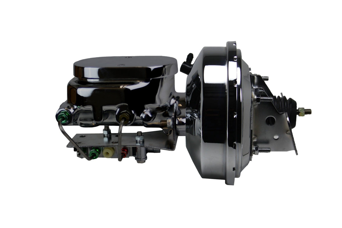 LEED Brakes PBKT1082 9 inch Chrome Power Booster Kit