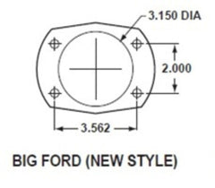 LEED Brakes RC0003X Rear Drum to Disc Brake Conversion Kit - 11 inch Rotor - MaxGrip XDS