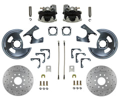 LEED Brakes RC1001X Rear Drum to Disc Brake Conversion Kit - 11 inch Rotor - MaxGrip XDS