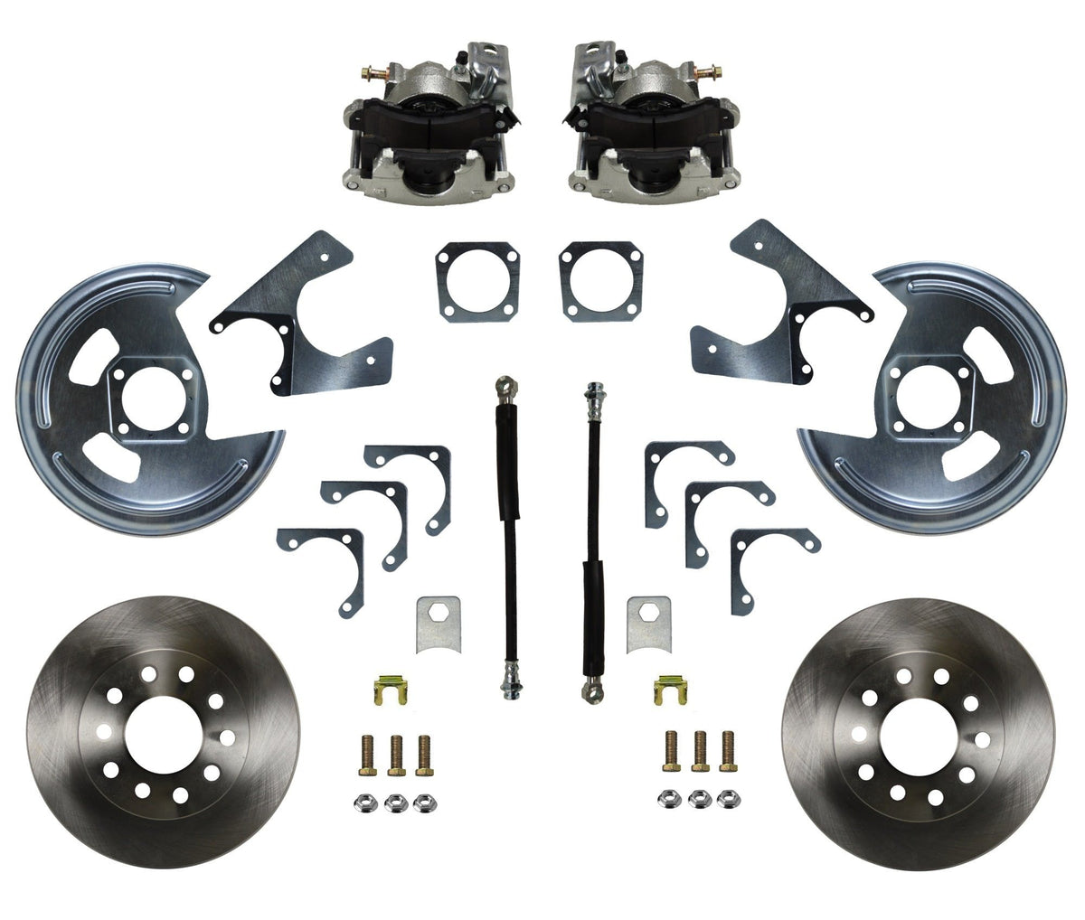 LEED Brakes RC1004 Rear Drum to Disc Brake Conversion Kit - 11 inch Rotor