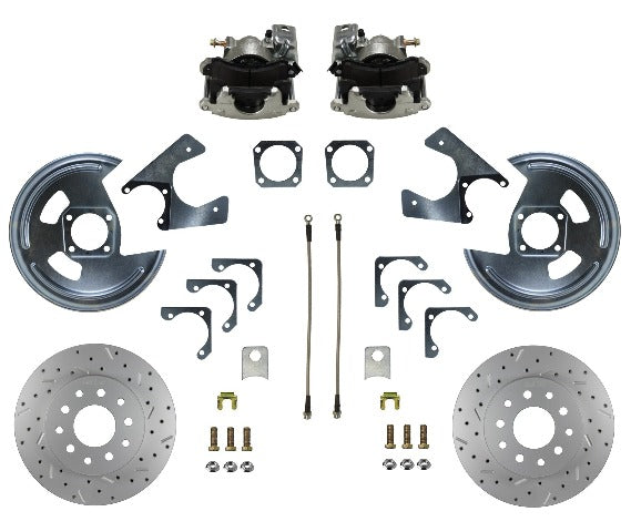 LEED Brakes RC1004X Rear Drum to Disc Brake Conversion Kit - 11 inch Rotor - MaxGrip XDS