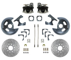 LEED Brakes RC1004X Rear Drum to Disc Brake Conversion Kit - 11 inch Rotor - MaxGrip XDS
