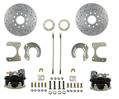 LEED Brakes RC2001X Rear Drum to Disc Brake Conversion Kit - 11 inch Rotor - MaxGrip XDS