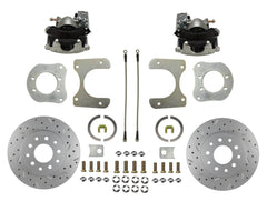 LEED Brakes RC3001X Rear Drum to Disc Brake Conversion Kit - 11 inch Rotor - MaxGrip XDS