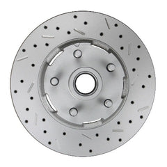 LEED Brakes RFC2002-C05X Mopar B and E Body MaxGrip XDS Manual Conversion Kit - Red Powder Coat