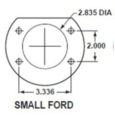 LEED Brakes RRC0001X Rear Disc Brake Kit - Small Bearing - Black - MaxGrip