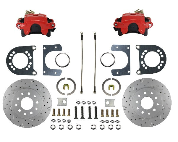 LEED Brakes RRC0003X Rear Disc Brake Kit - Large Bearing - Black - MaxGrip