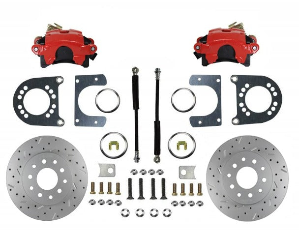 LEED Brakes RRC1007X Rear Disc Brake Conversion with MaxGrip XDS Rotors